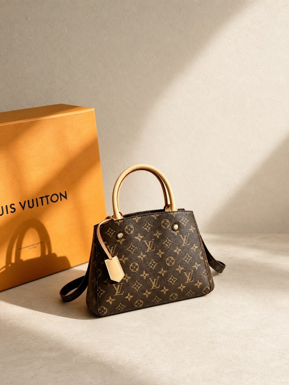 Louis Vuitton Montaigne BB Top Handle Handbag